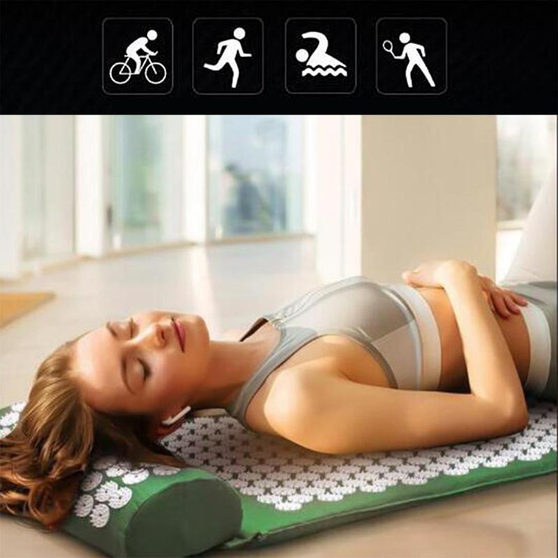 Acupression Tapis Bleu