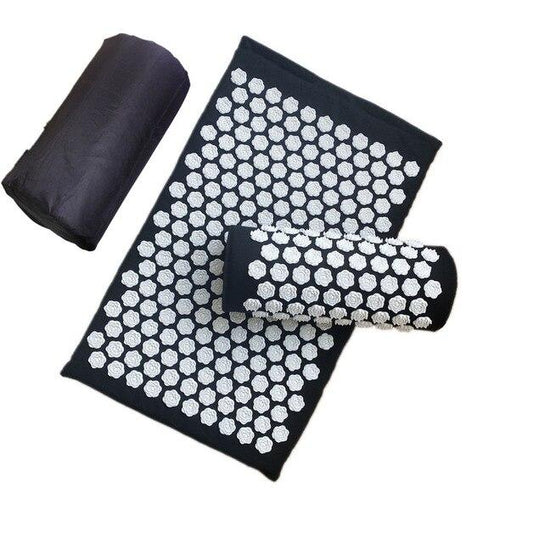 Acupuncture Tapis Noir | Zen Dos