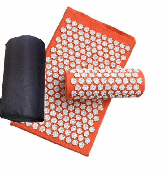 Acupuncture Tapis Orange | Zen Dos