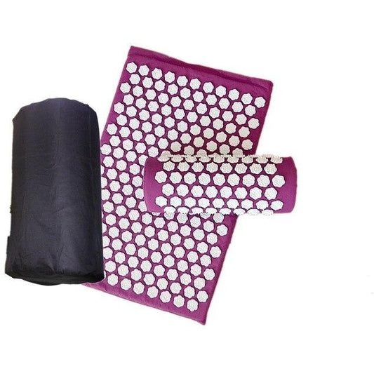 Acupuncture Tapis Violet | Zen Dos