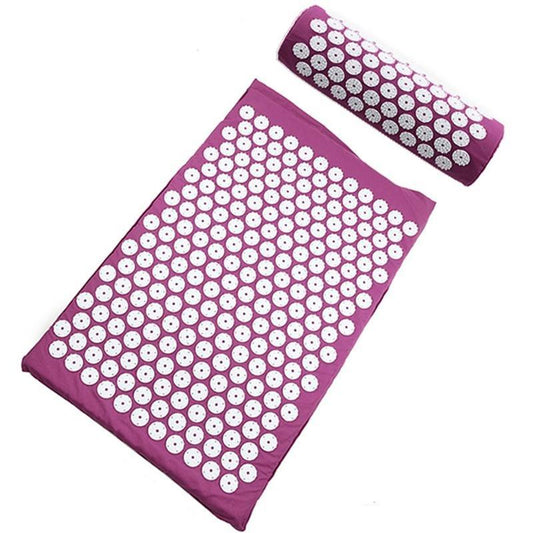 Tapis Yoga Acupuncture Violet | Zen Dos